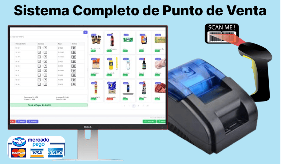Sistema Punto de Venta Todo-en-Uno