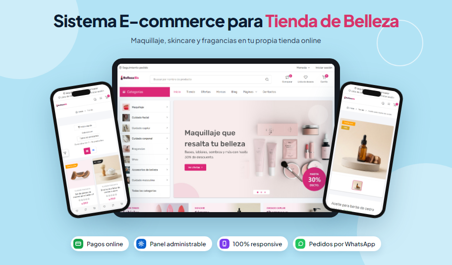 Tienda Online de Cosméticos y Belleza