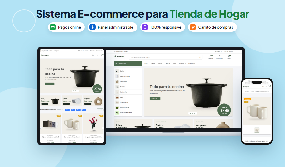 Tienda Online de Hogar y Decoración